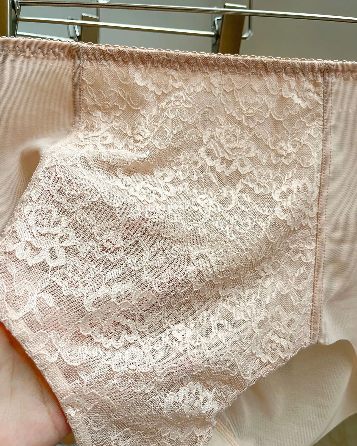 Two-Pack Light Shaping Panties , Mesh Lace High-Waist Tummy-Control, styled view