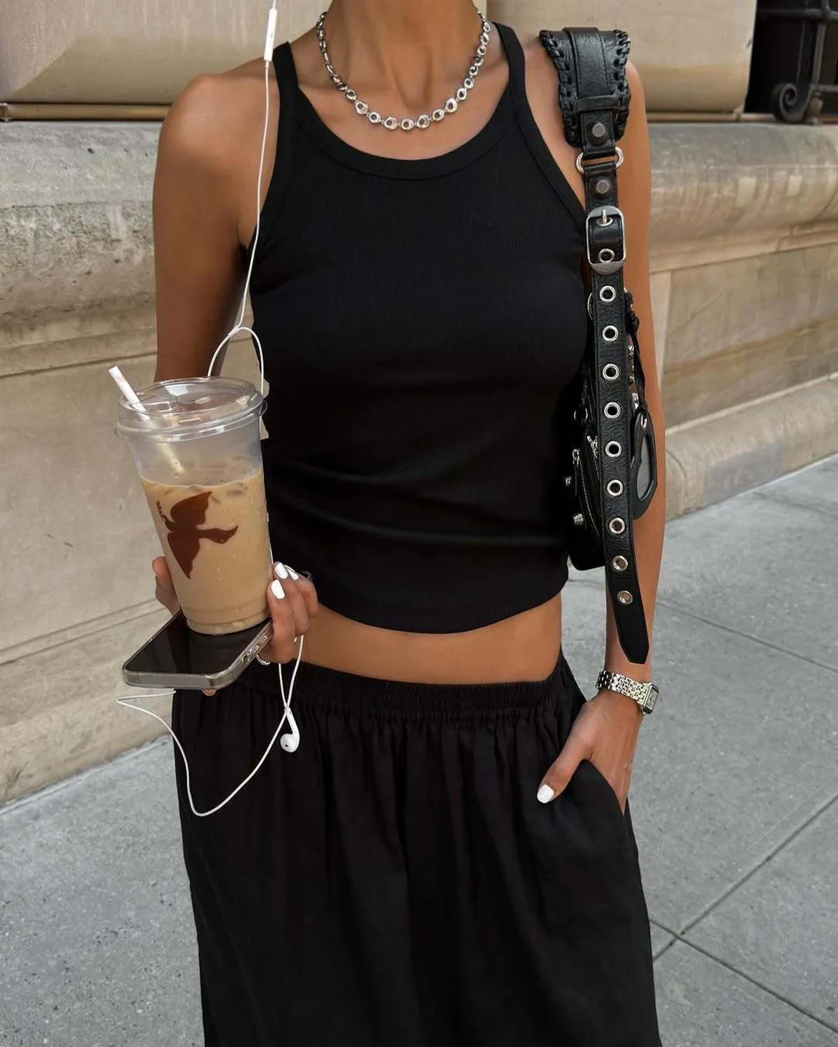 No-Bra Needed Integrated-Cup High-Stretch Bare-Feel Versatile Casual, styled view