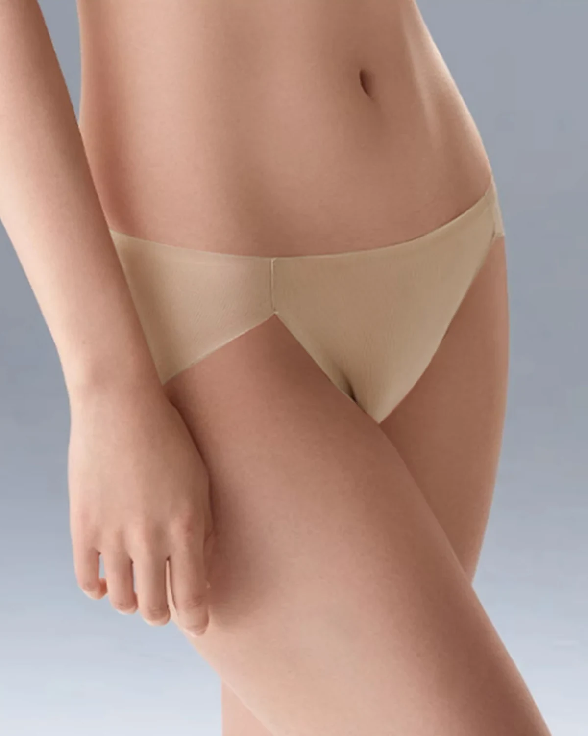 3-Pack One-Piece Seamless Low-Rise Quick-Dry Panties, High-Stretch, styled view